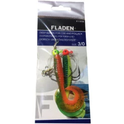 Fladen Curly Rig Double Tail 3/0 - Twister-Vorfach
