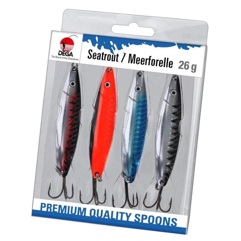 DEGA Seatrout / Meerforellen Blinker Set 2 - 26g 1 DEGA Seatrout / Meerforellen Blinker Set 2 - 26g