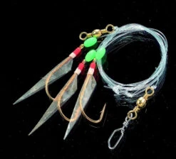 DEGA Norwegen-Paternoster Mit Echter Fischhaut Gr. 2/0-12/0 -Angelausrüstung 7739005 01c2qIumnTLsp94 1280x1280