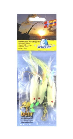 Behr Norwegen-Paternoster Selbstleuchtend Gr. 6/0