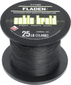 FLADEN Maxximus Cable Braid - Geflochtene Schnur 1200m -Angelausrüstung Fladen Cable Braid Schwarz 13 11120025XtiisaGMUmhcW 1280x1280