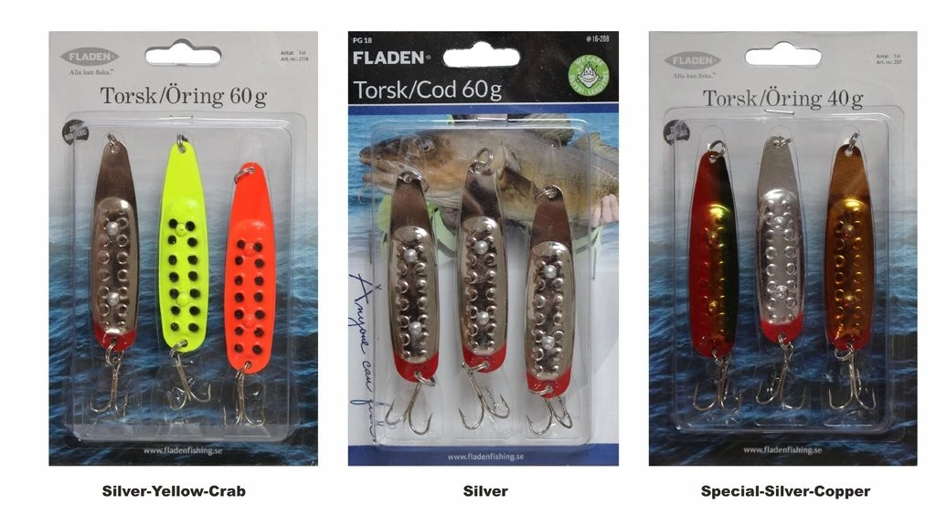 FLADEN Torsk 3er-Pack - Pilker 2 FLADEN Torsk 3er-Pack - Pilker – Bild 2