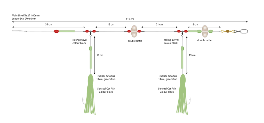 MIKADO Norway Quest 03 - Seewolf-System Fluo 2 MIKADO Norway Quest 03 - Seewolf-System Fluo – Bild 2