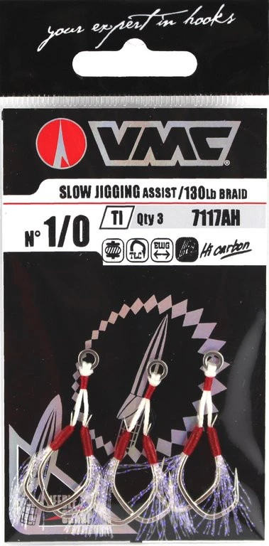 VMC Light Jigging Assist Hook 7117AH - Beifängerhaken 2 VMC Light Jigging Assist Hook 7117AH - Beifängerhaken – Bild 2