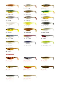 Westin SHADTEEZ 7cm / 9cm / 12cm / 16cm / 19cm -Angelausrüstung Westin ShadTeez Galeriebild mit Farbcode 2022 1 756148 1280x1280