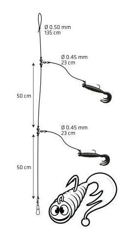 Zebco Trophy Cod Rig - Dorschvorfach 3 Zebco Trophy Cod Rig - Dorschvorfach – Bild 3
