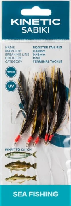 Kinetic Sabiki Rooster Tail Rig - Vorfach -Angelausrüstung f114 109 x1 1280x1280