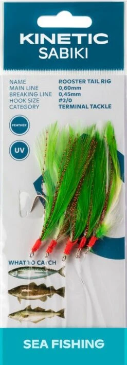 Kinetic Sabiki Rooster Tail Rig - Vorfach -Angelausrüstung f114 159 x1 1280x1280